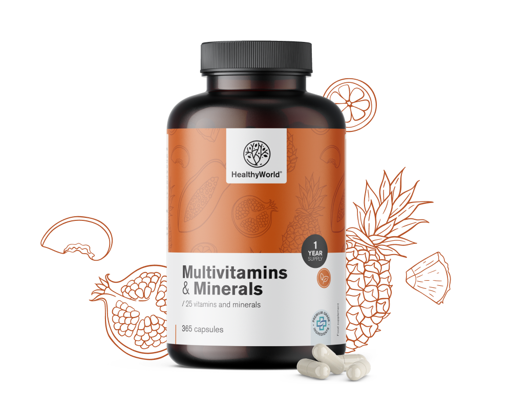 Multivitaminas y minerales