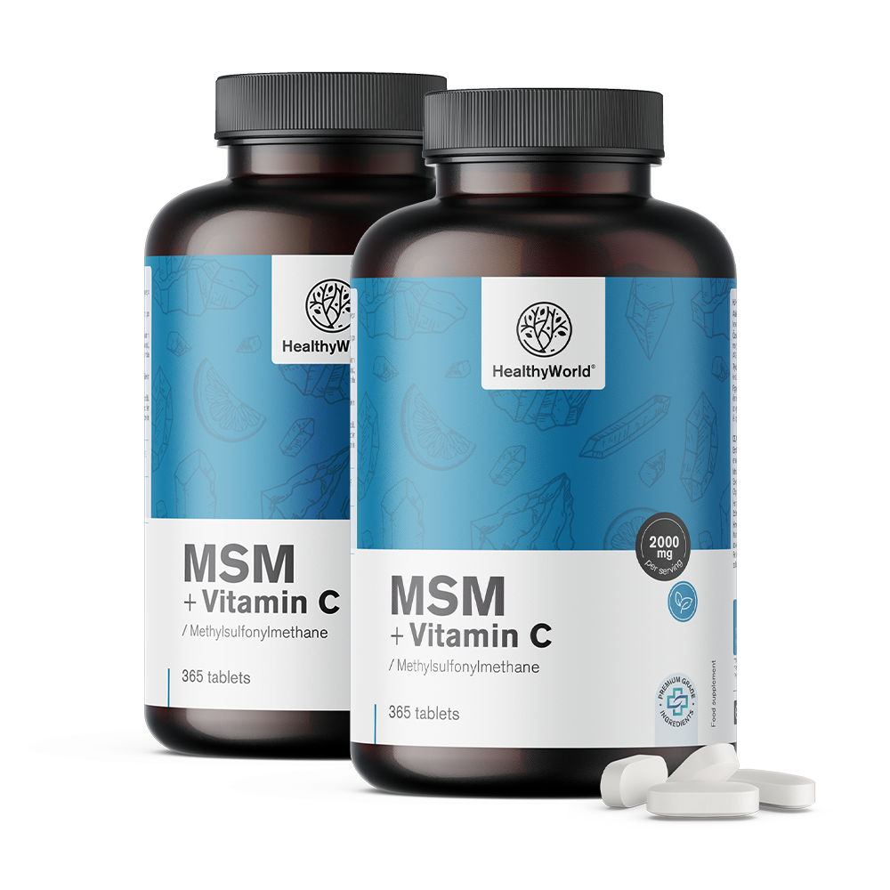 MSM 2000 mg – con vitamina C