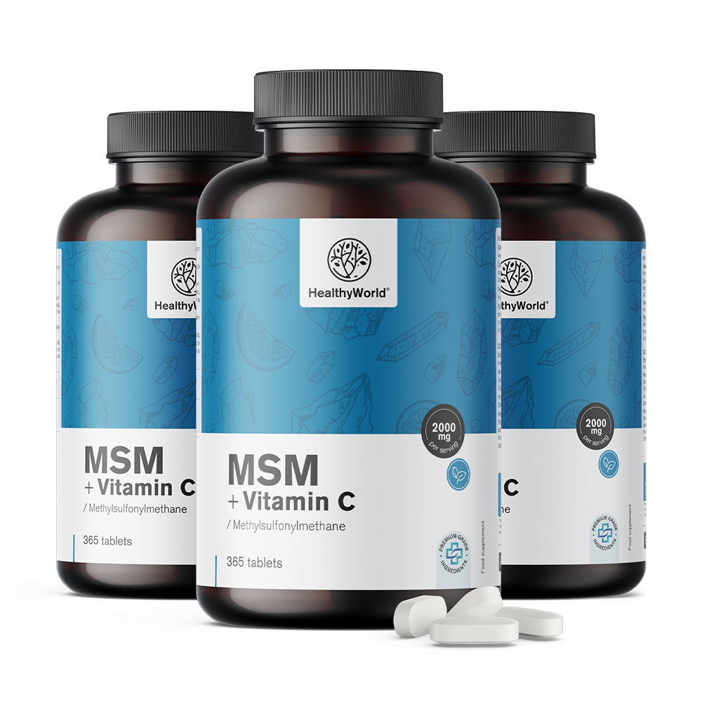 MSM 2000 mg – con vitamina C
