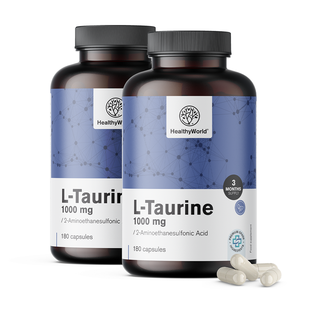 L-tavrin en cápsulas veganas.