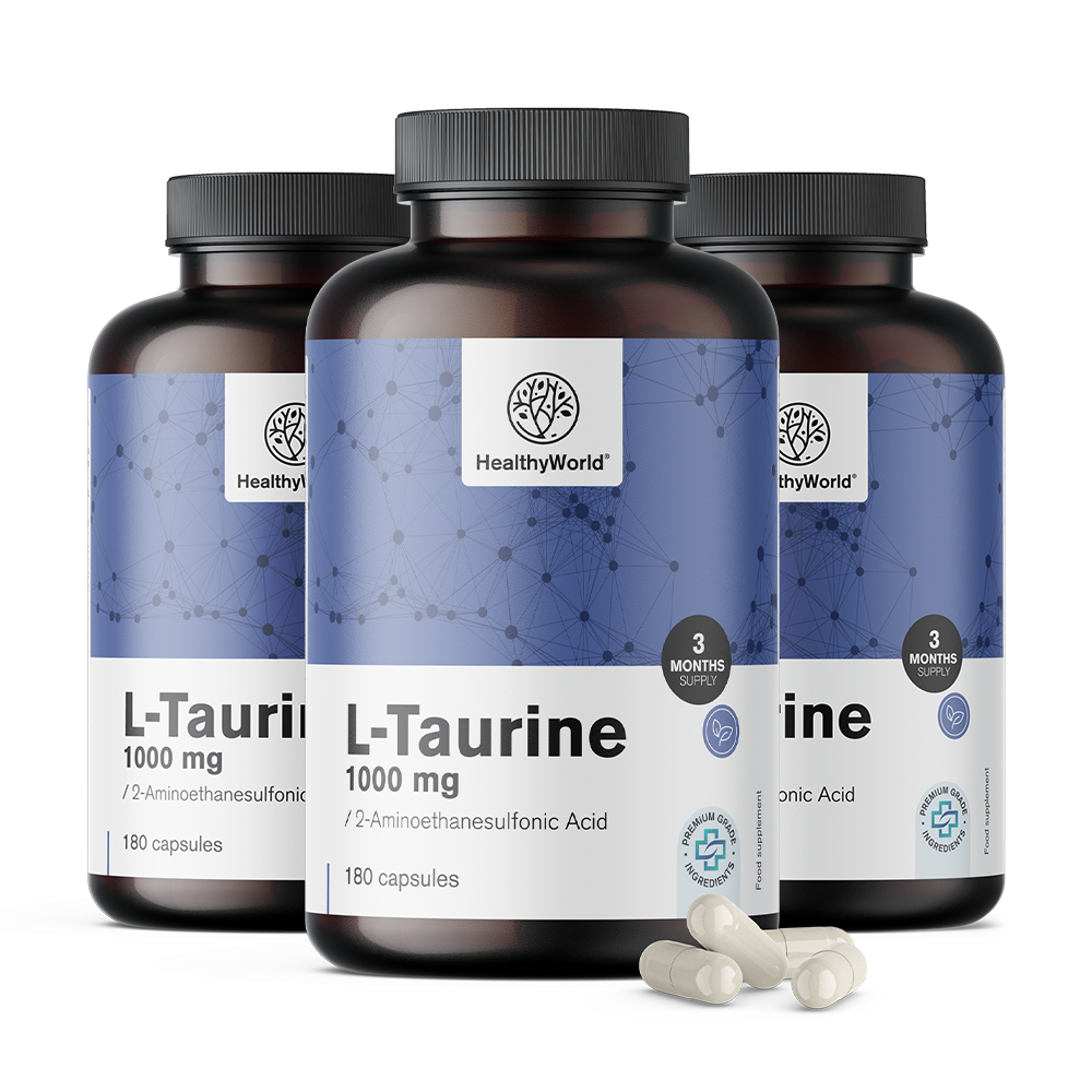 L-tavrin en cápsulas veganas.