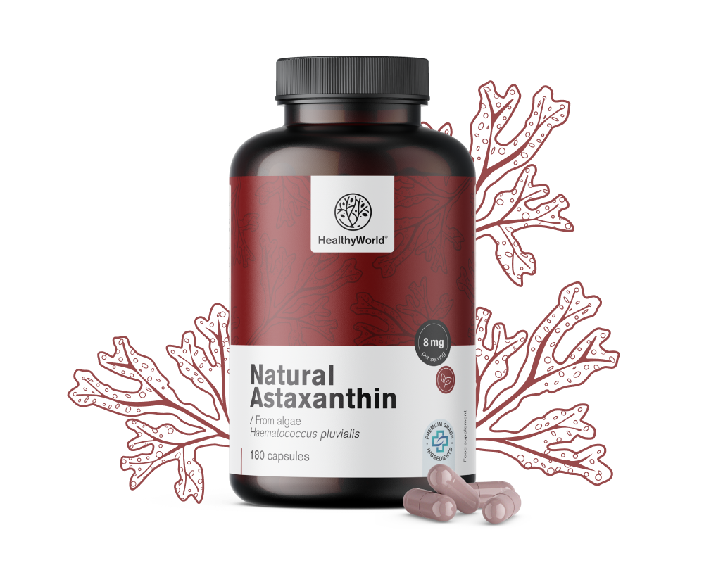 Astaxantina natural 160&nbsp;mg
