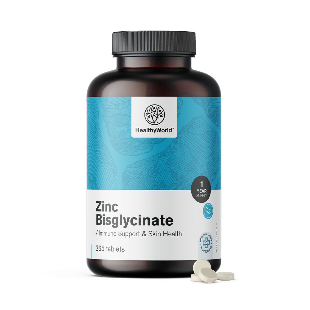 Citrato de zinc 15 mg en tabletas.