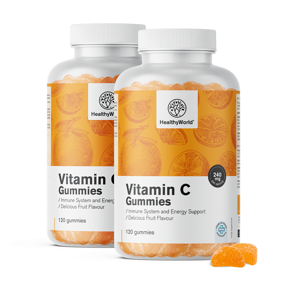 Vitamina C en gominolas