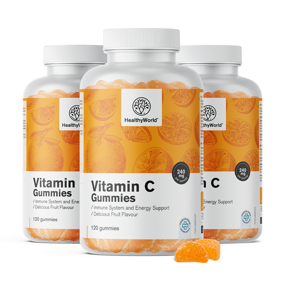 Vitamina C en gominolas