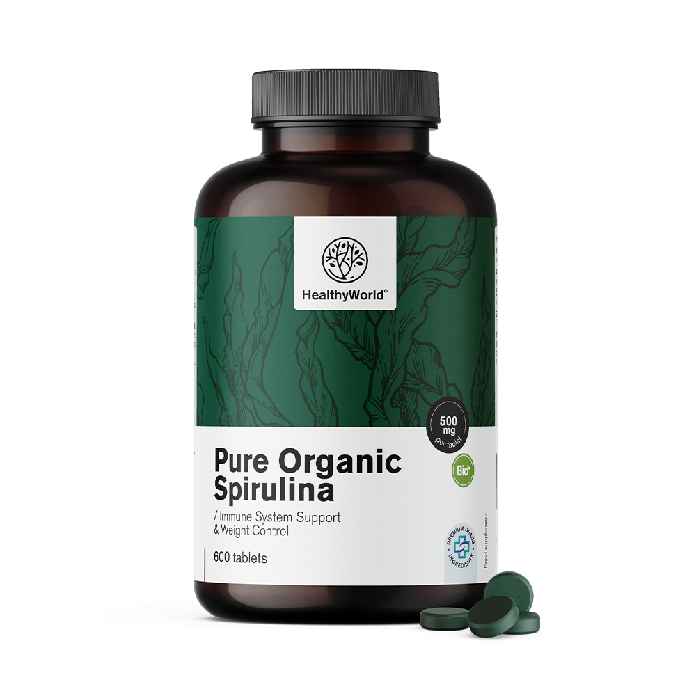 BIO Espirulina 500 mg en tabletas