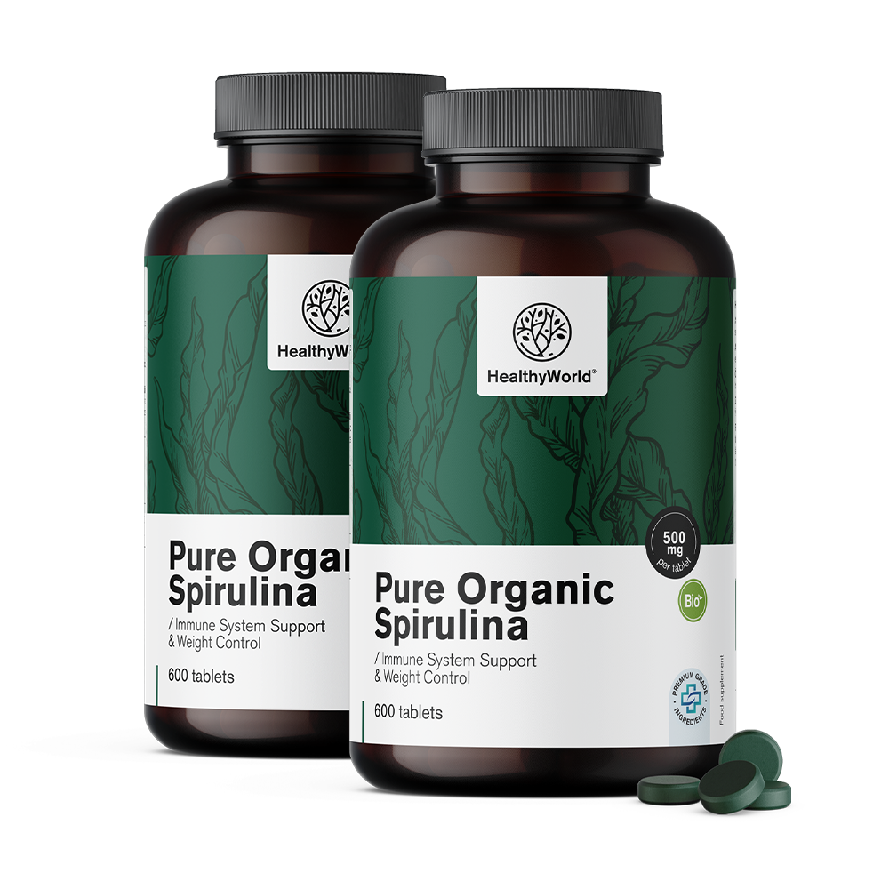 BIO Espirulina 500 mg en tabletas