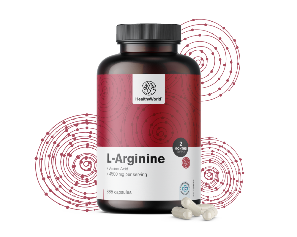 L-arginina 4500&nbsp;mg