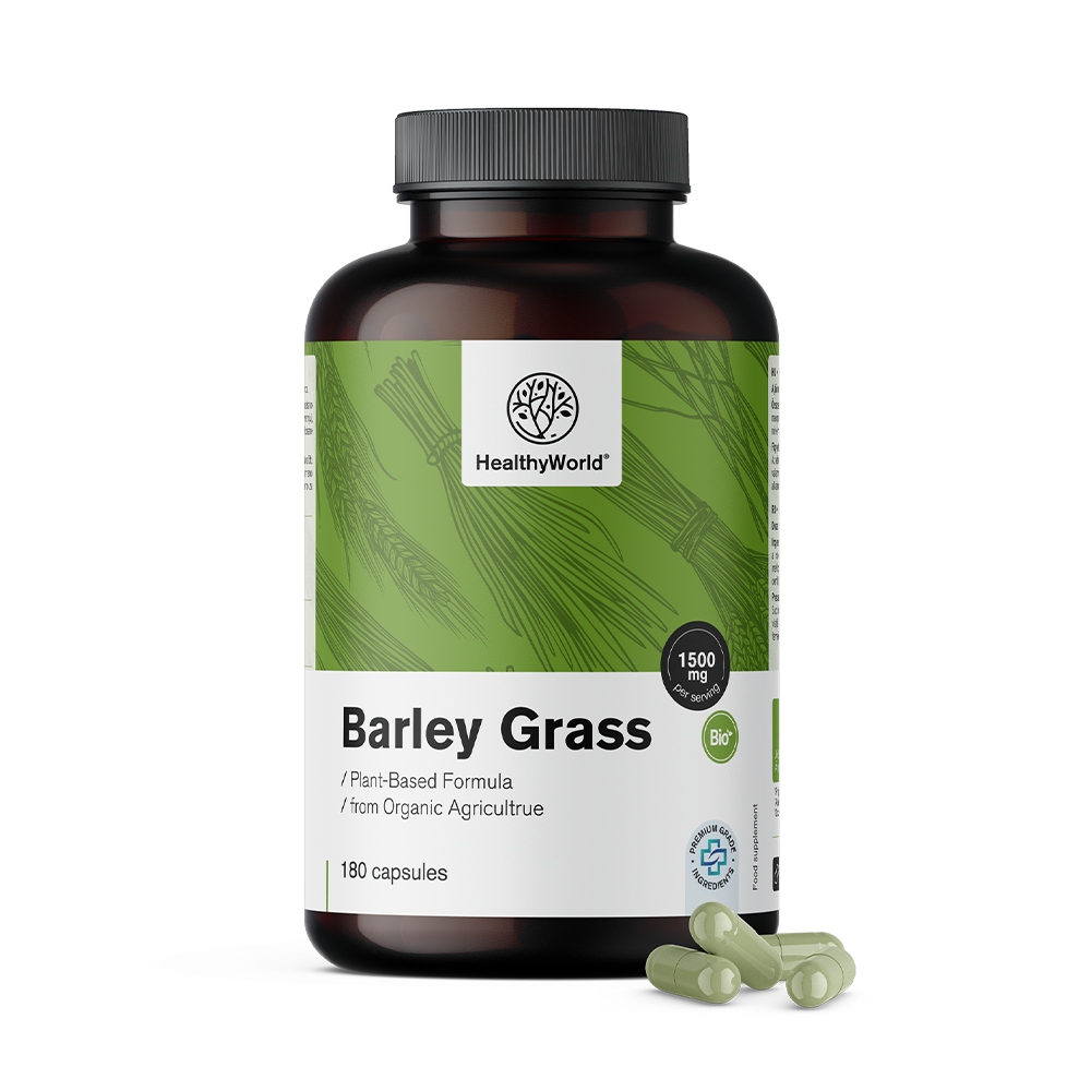 BIO Cebada verde 1500 mg.