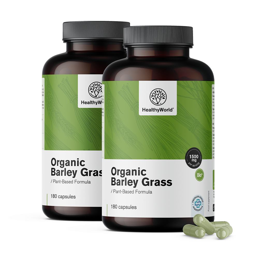 BIO Cebada verde 1500 mg.