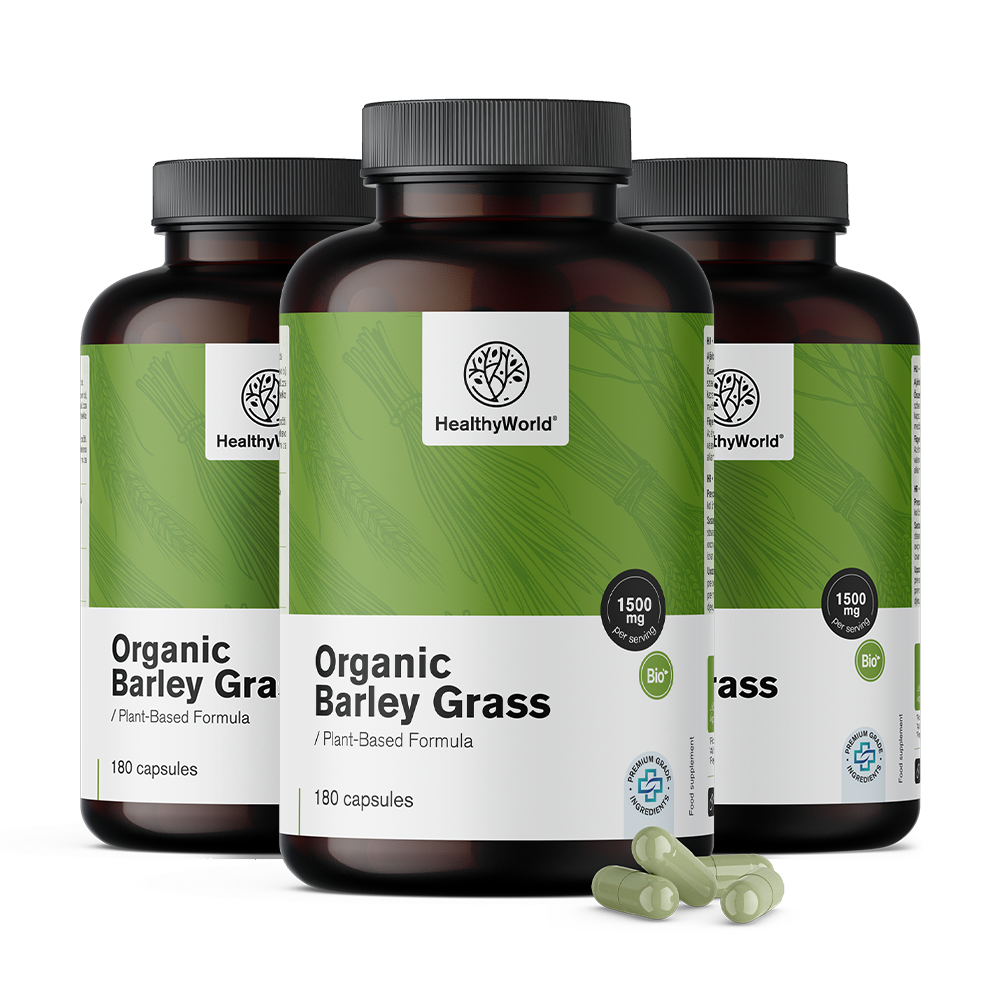 BIO Cebada verde 1500 mg.