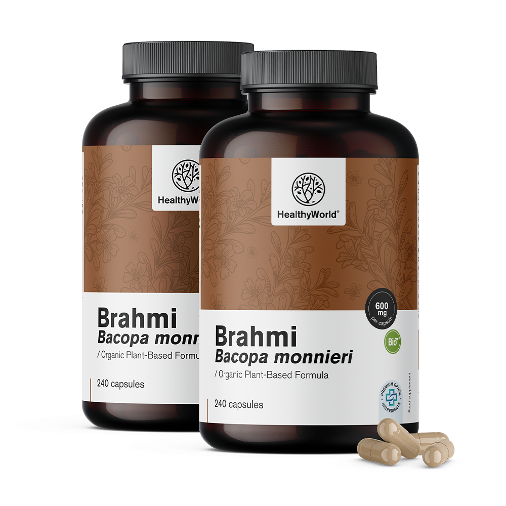 BIO Brahmi 600 mg en cápsulas