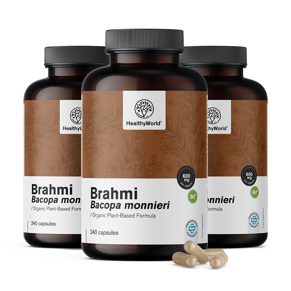 BIO Brahmi 600 mg en cápsulas