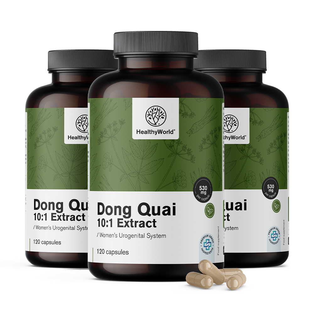 Angélica china - Dong Quai 530 mg.