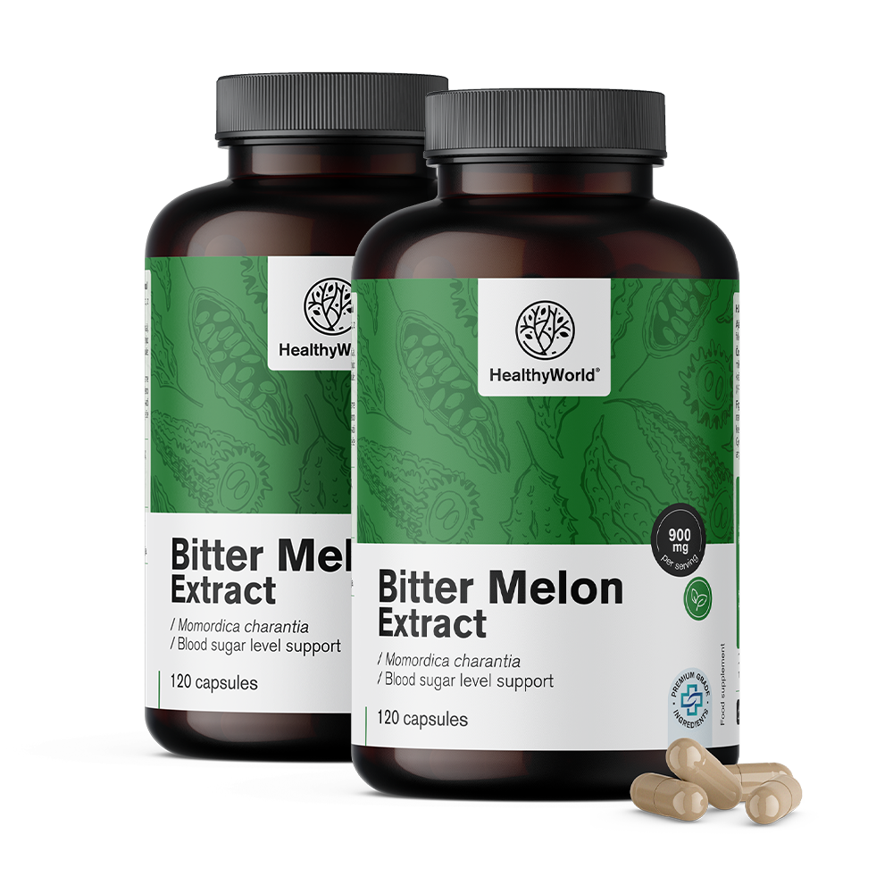 Melón amargo 900 mg en cápsulas