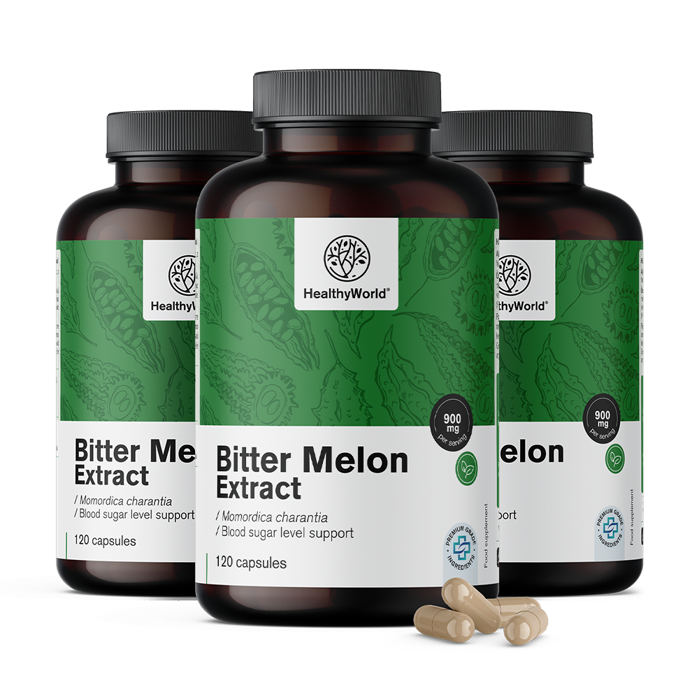 Melón amargo 900 mg en cápsulas