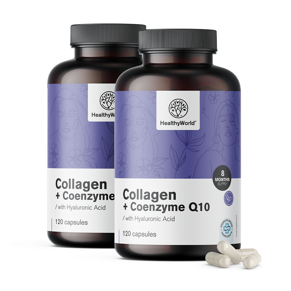 Colágeno + Coenzima Q10 con ácido hialurónico