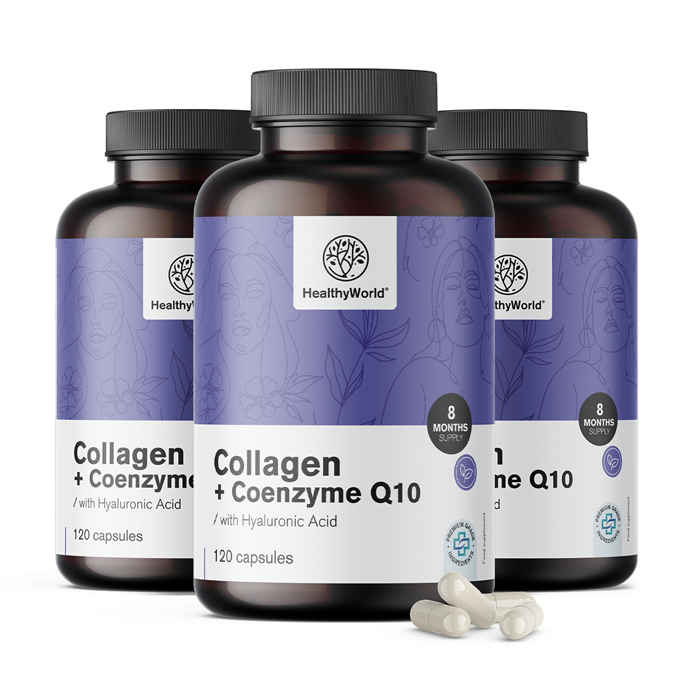 Colágeno + Coenzima Q10 con ácido hialurónico