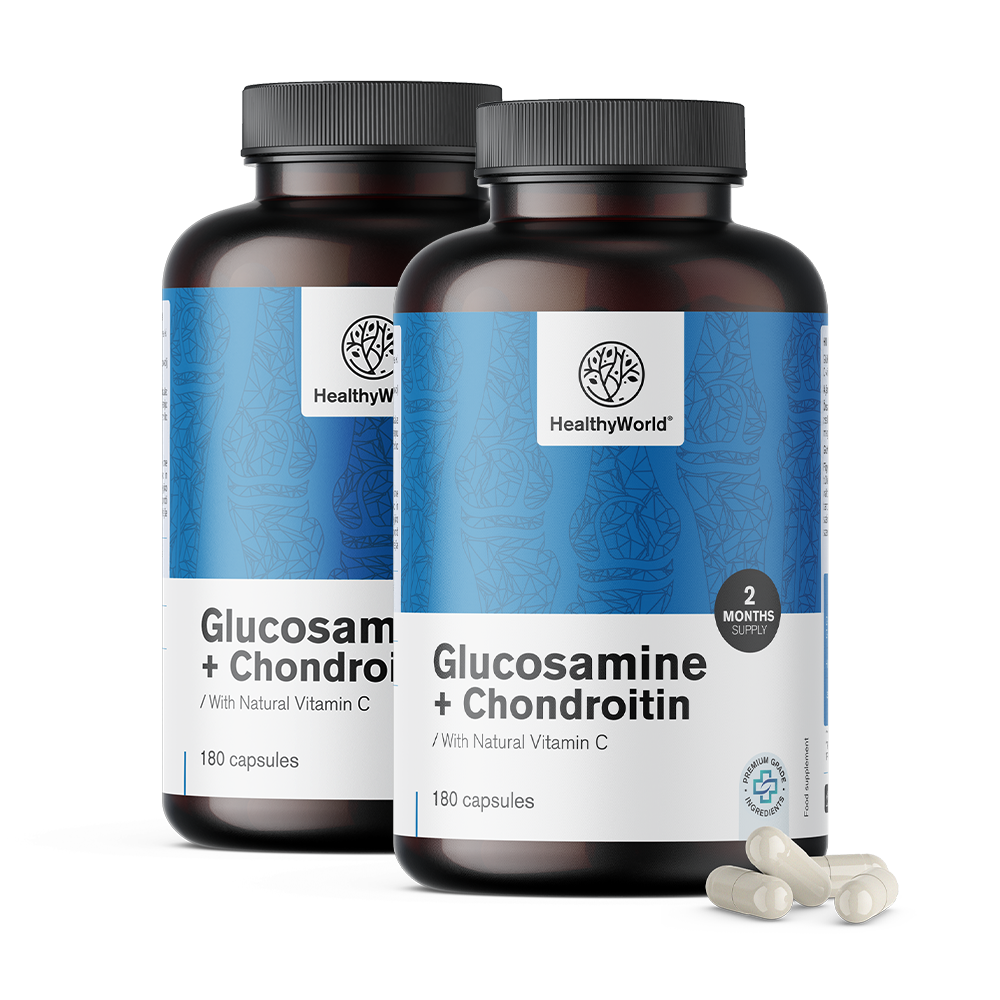 Glucosamina + condroitina con vitamina C