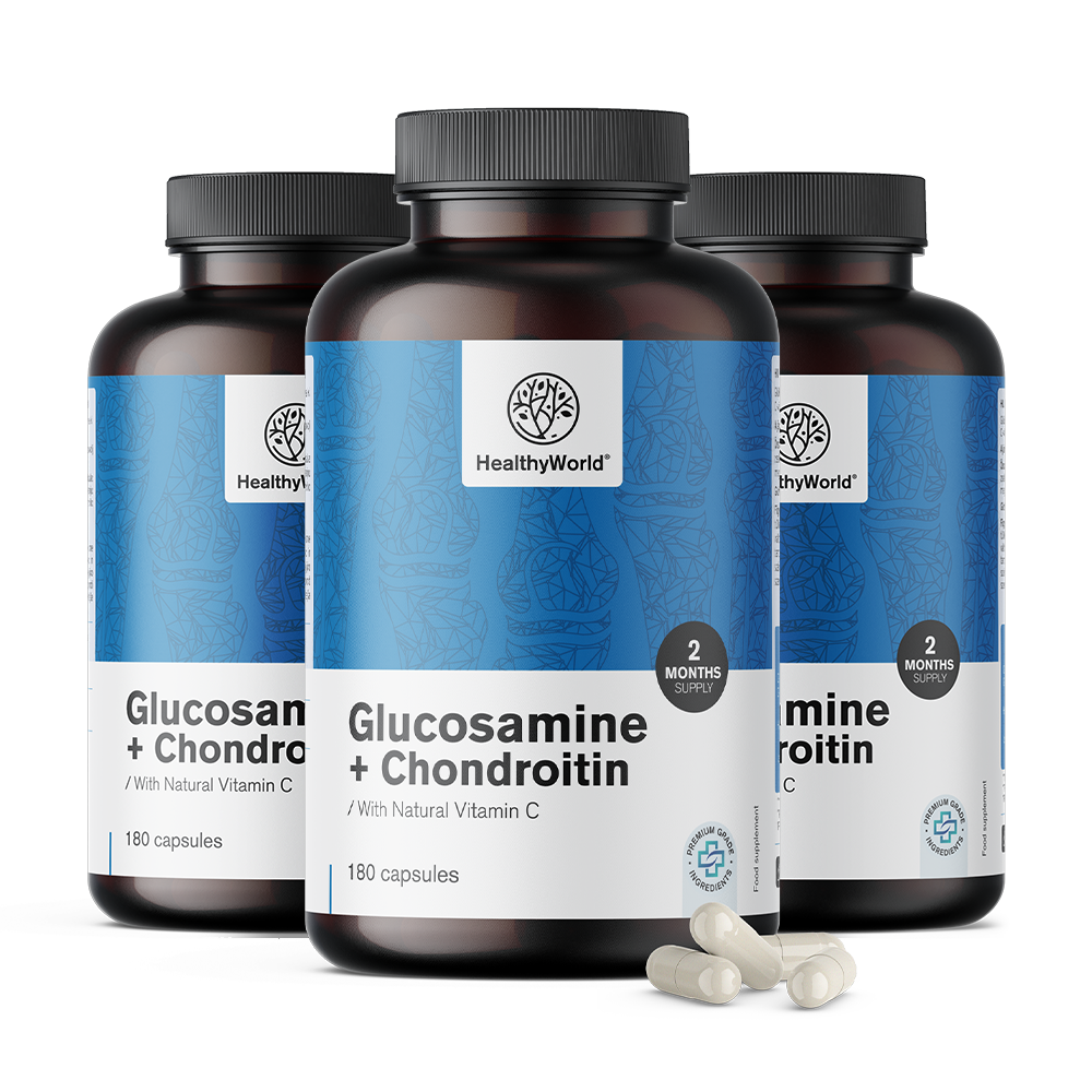 Glucosamina + condroitina con vitamina C