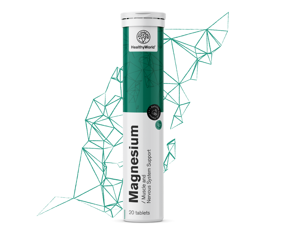 Magnesio – comprimidos efervescentes