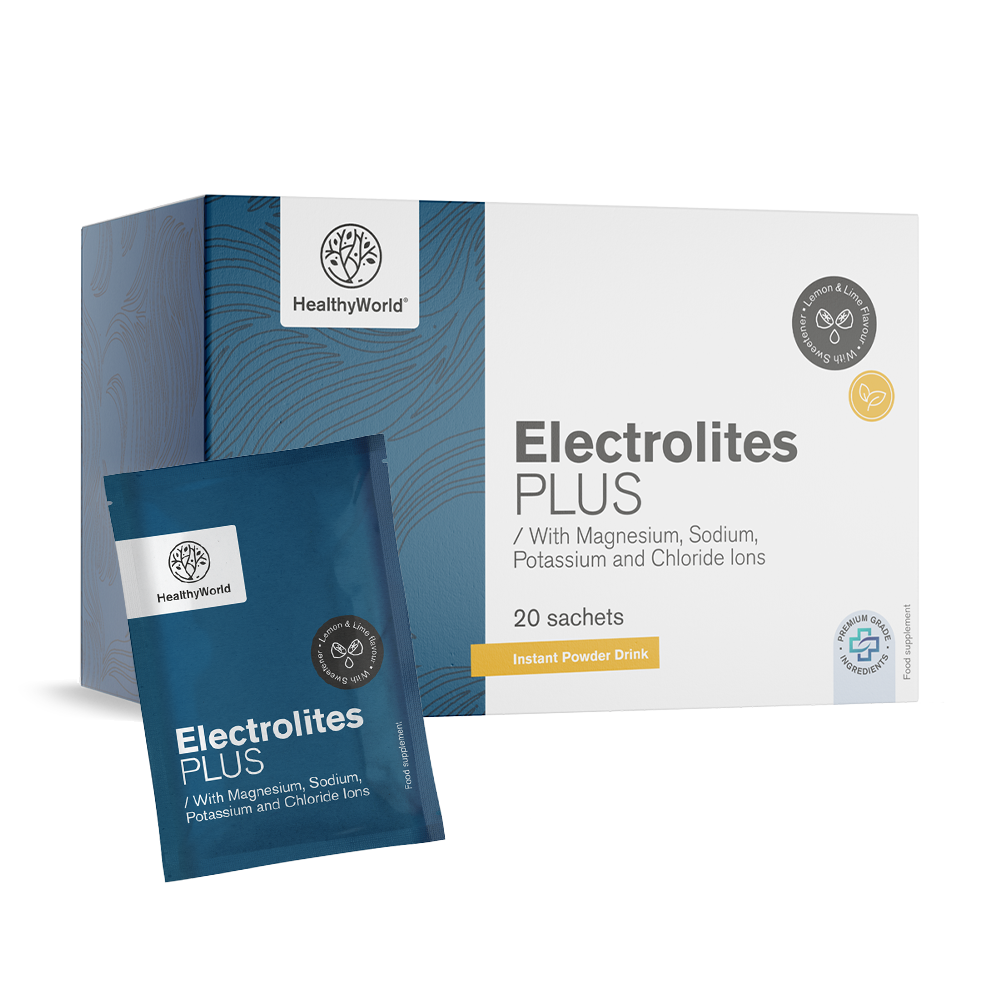 Electrolitos - polvo para preparar una bebida en sobres.