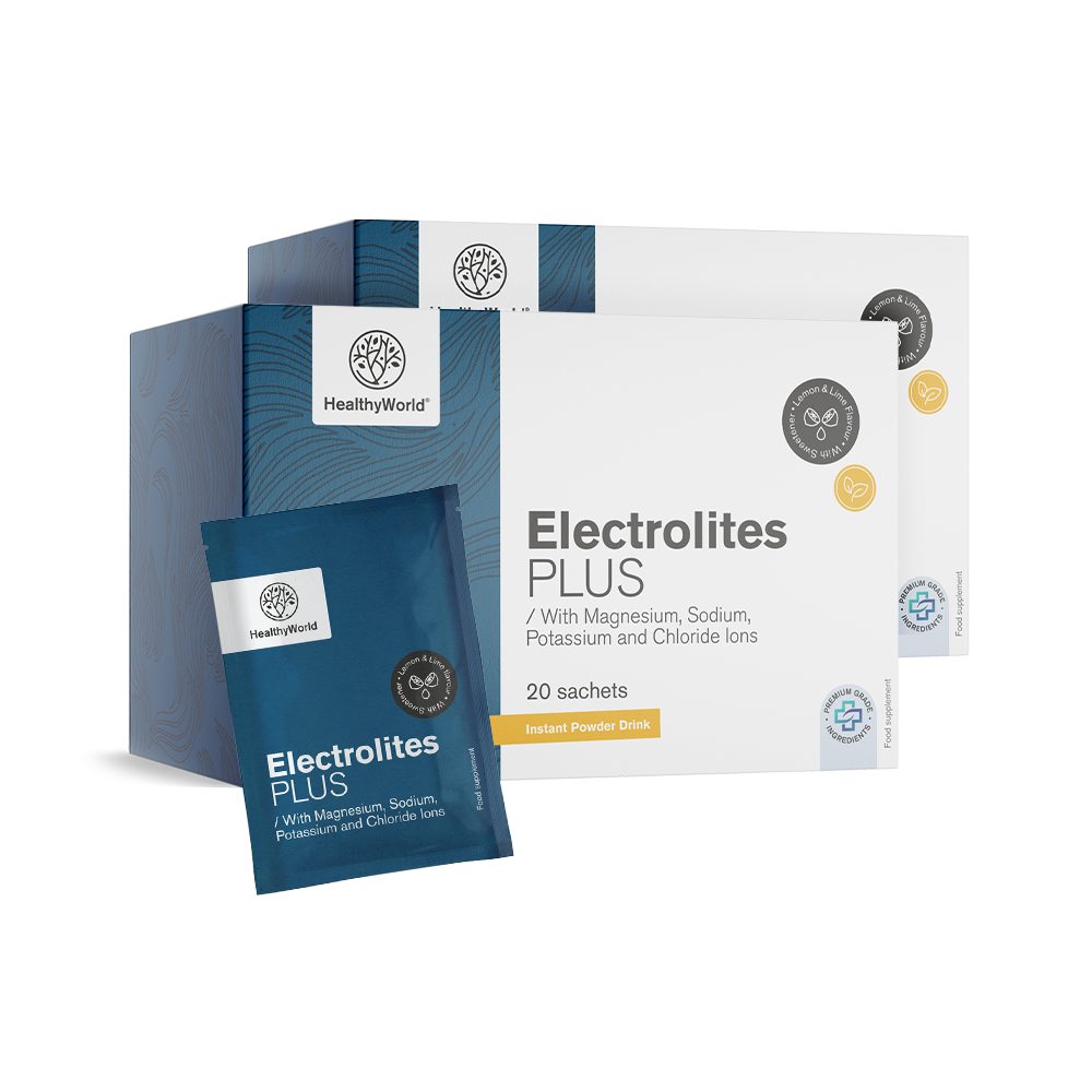Electrolitos - polvo para preparar una bebida en sobres.