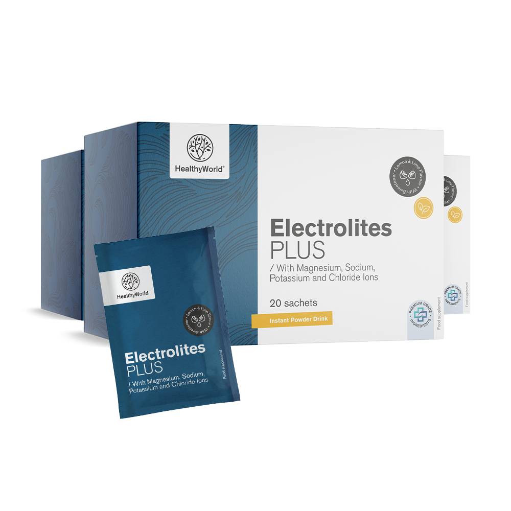 Electrolitos - polvo para preparar una bebida en sobres.