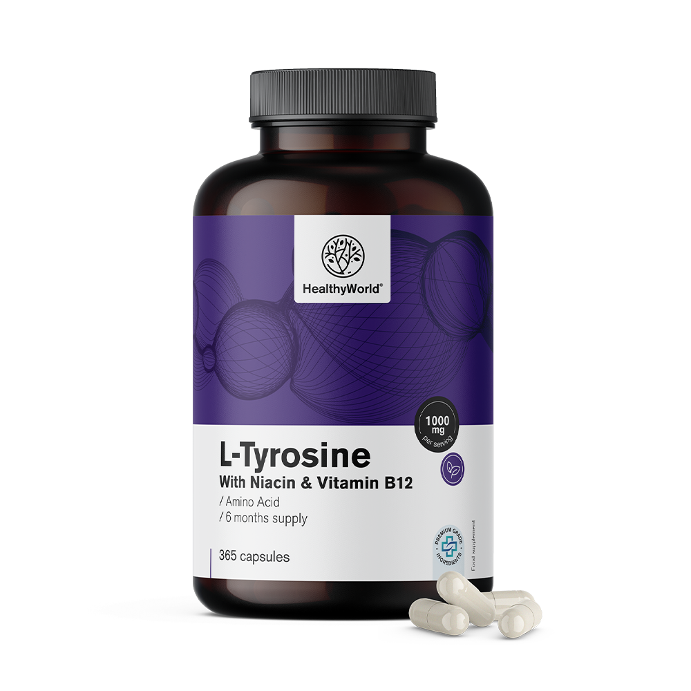 L-tirozin 1000 mgL-tirosina 1000 mg