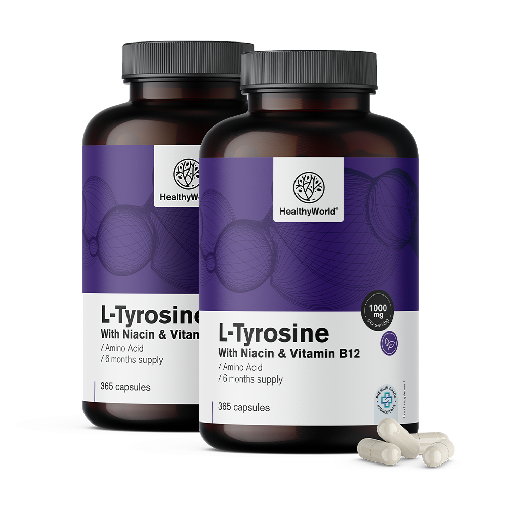L-tirozin 1000 mgL-tirosina 1000 mg
