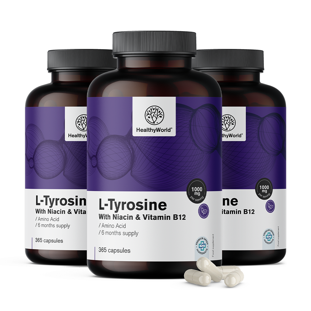 L-tirozin 1000 mgL-tirosina 1000 mg