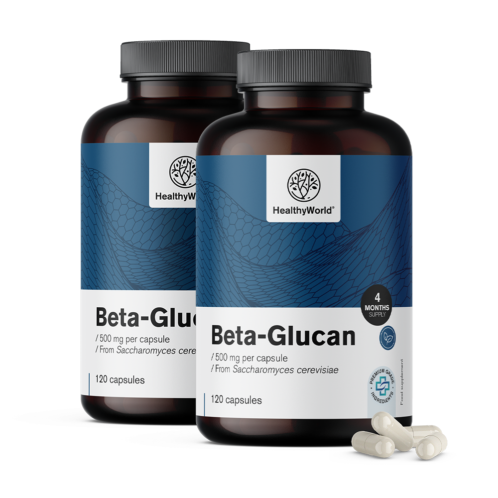 Betaglukan 500 mgBetaglucano 500 mg