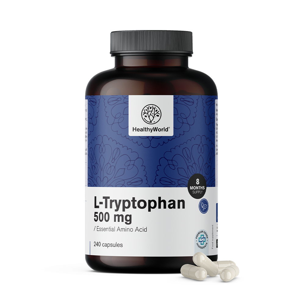 L-triptofan 500 mgL-triptófano 500 mg