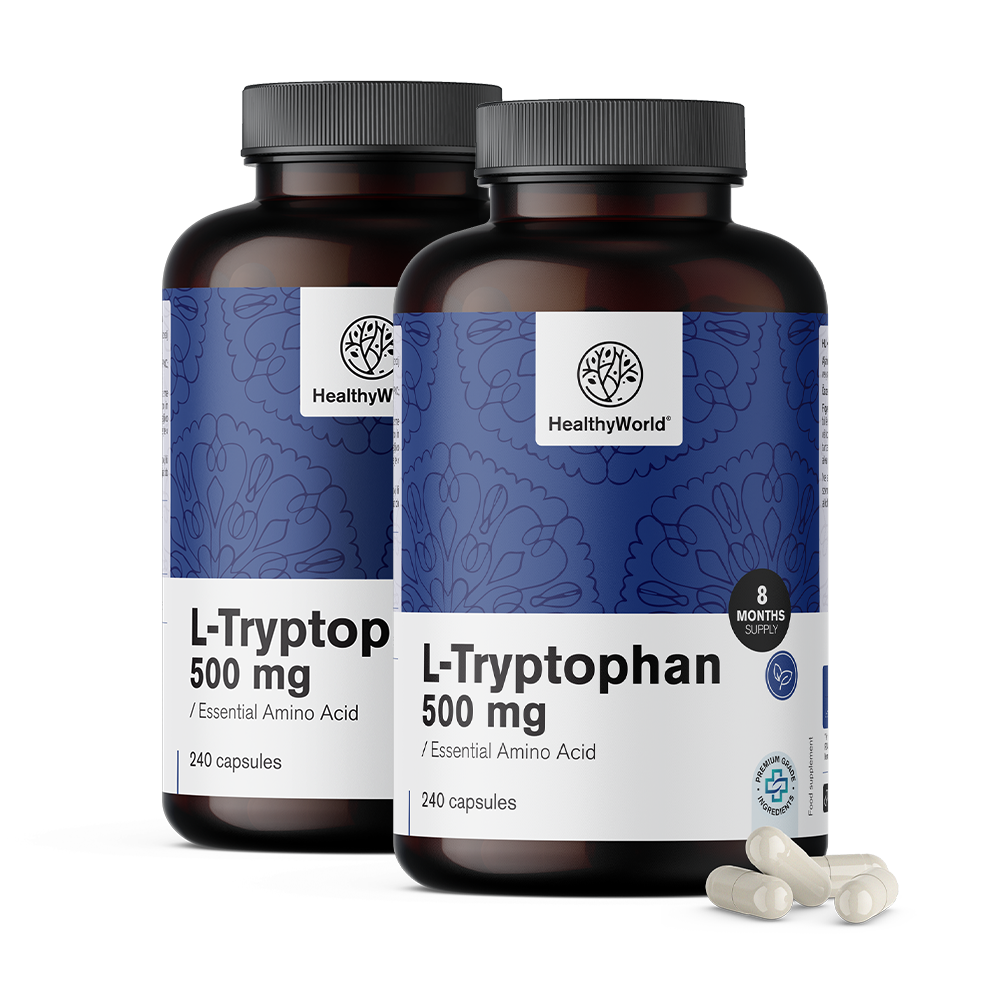 L-triptofan 500 mgL-triptófano 500 mg
