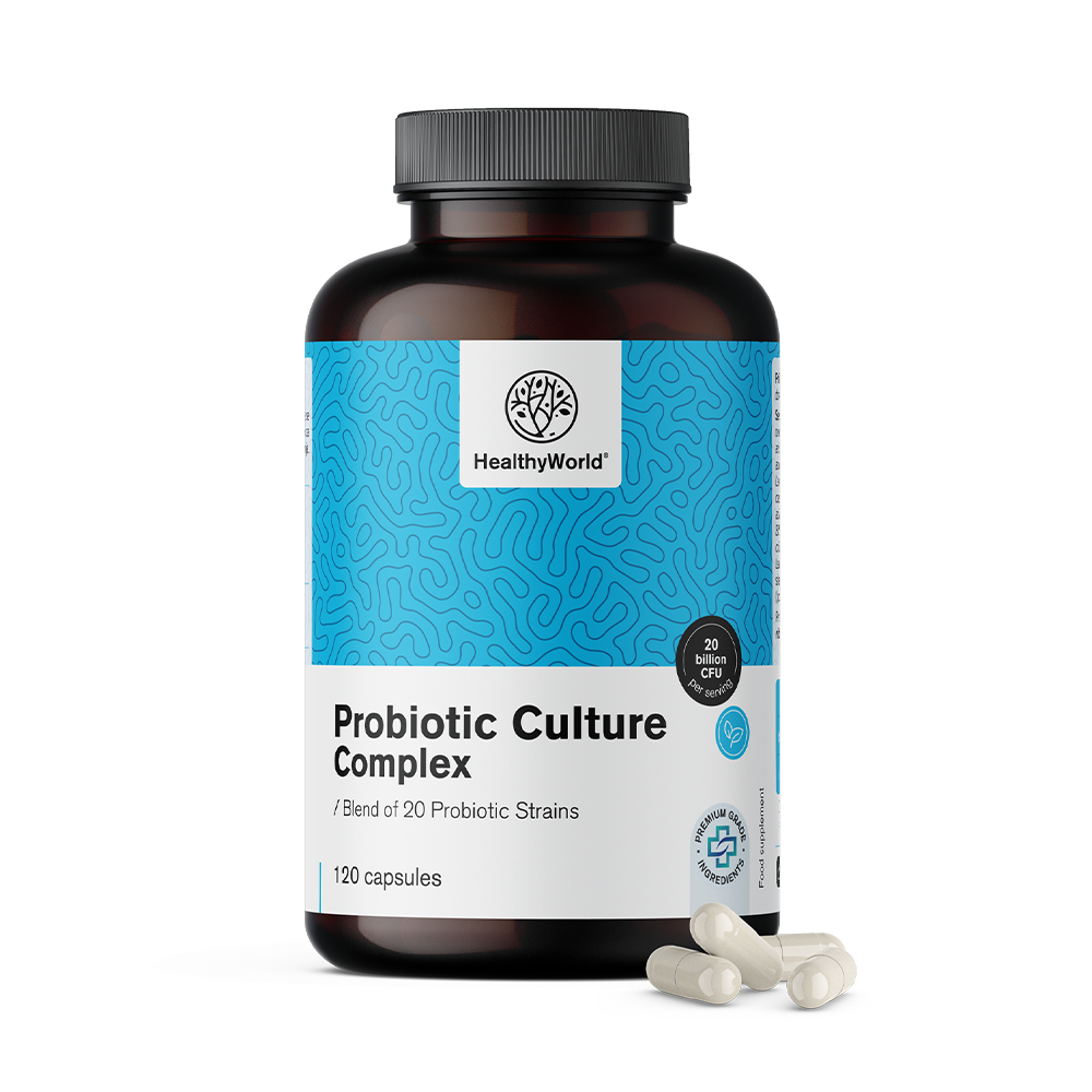 Cultura probiótica - complejo de cultivos microbiológicos.