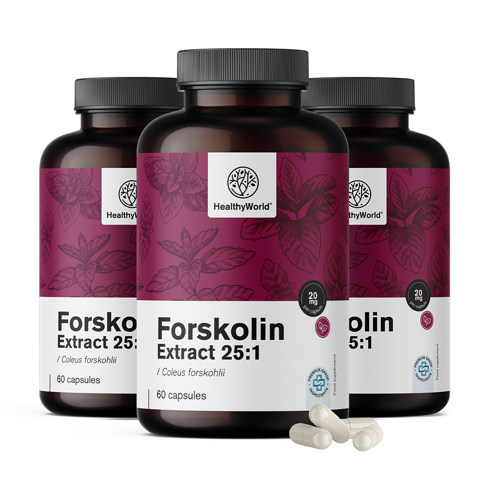 Forskolin - de extracto de ortiga india 20 mg