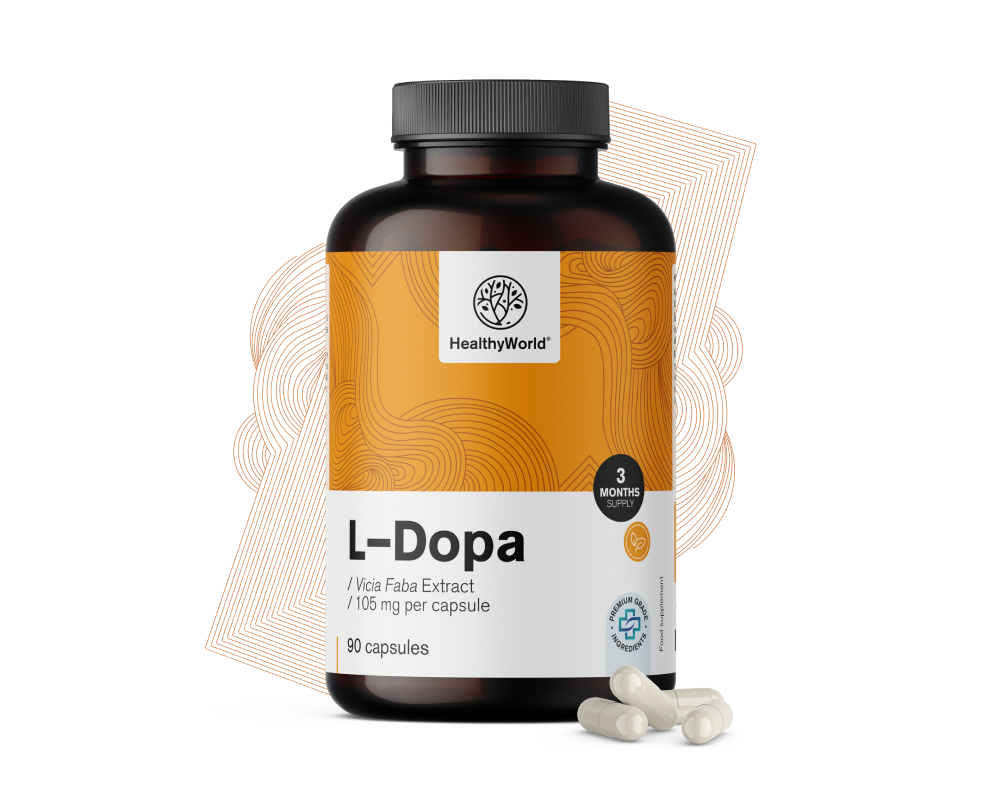 L-dopa 105 mg - de extracto de haba