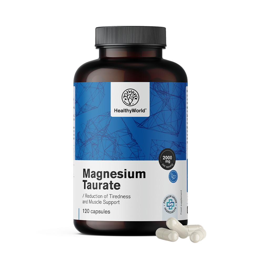 Taurato de magnesio 500 mg