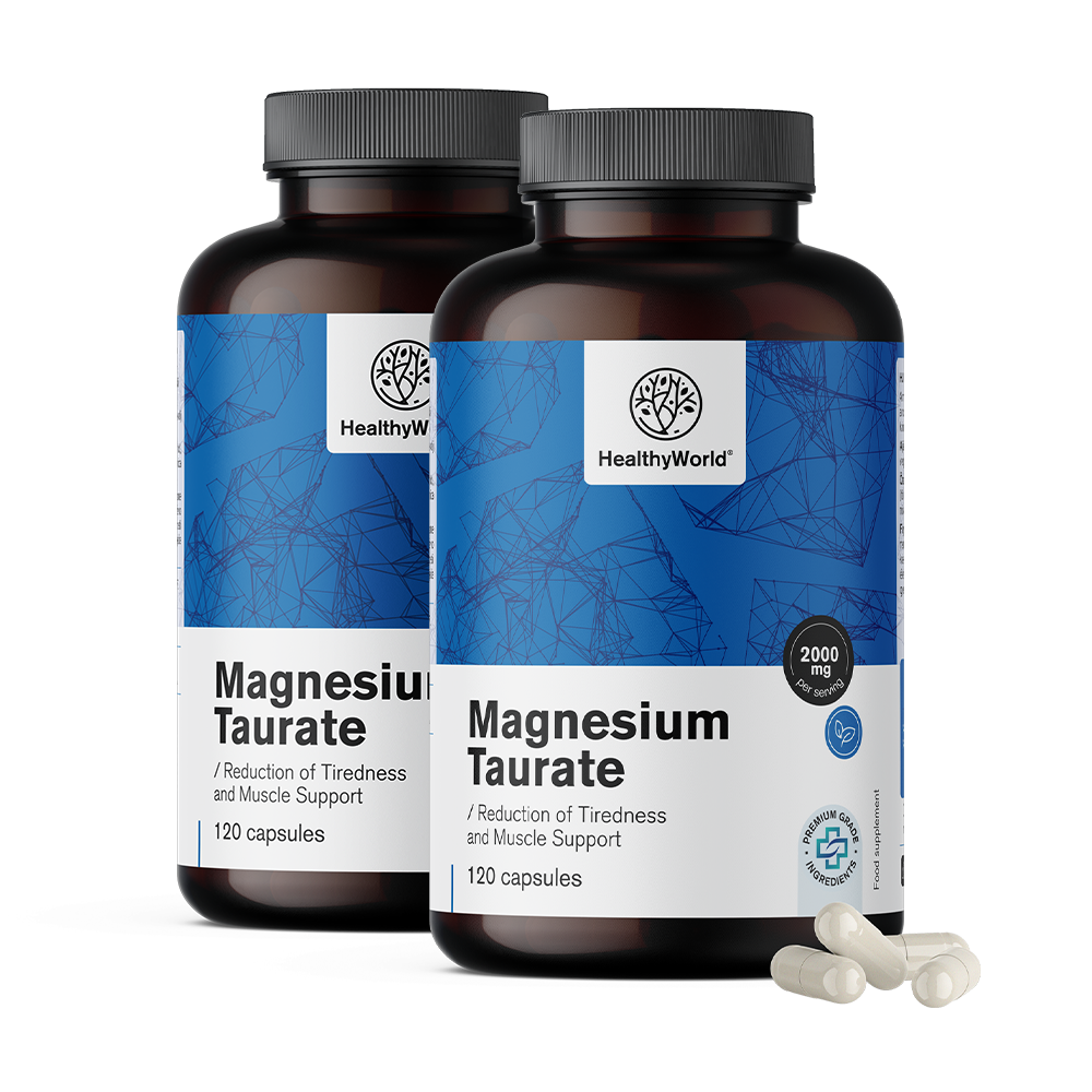 Taurato de magnesio 500 mg