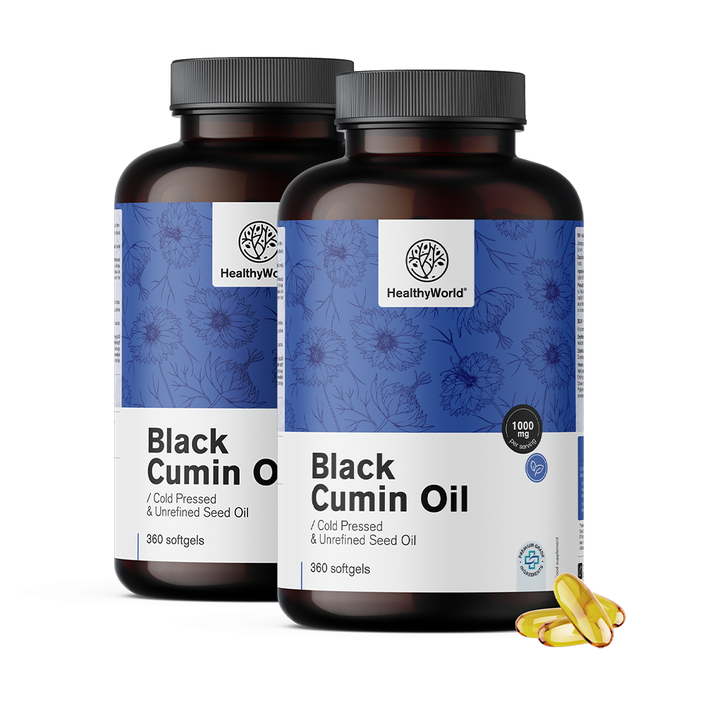 Aceite de comino negro 1000 mg