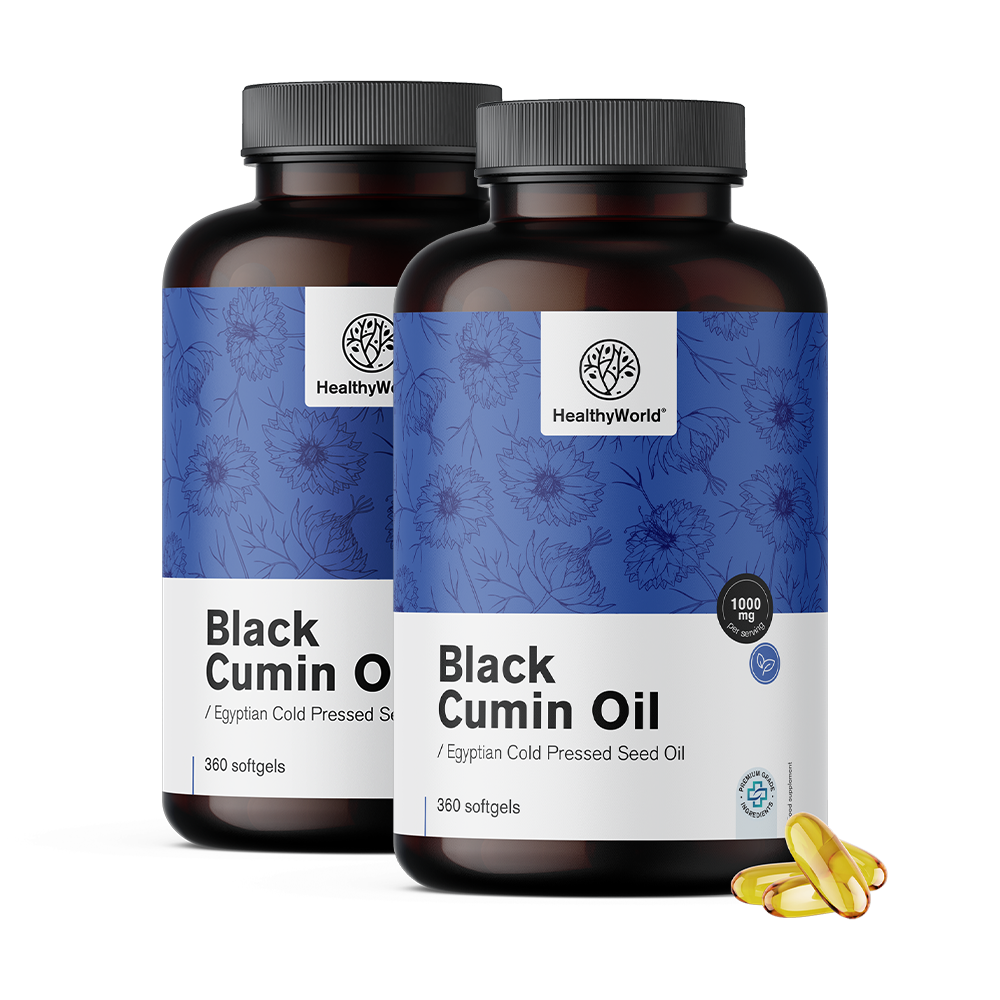 Aceite de comino negro 1000 mg