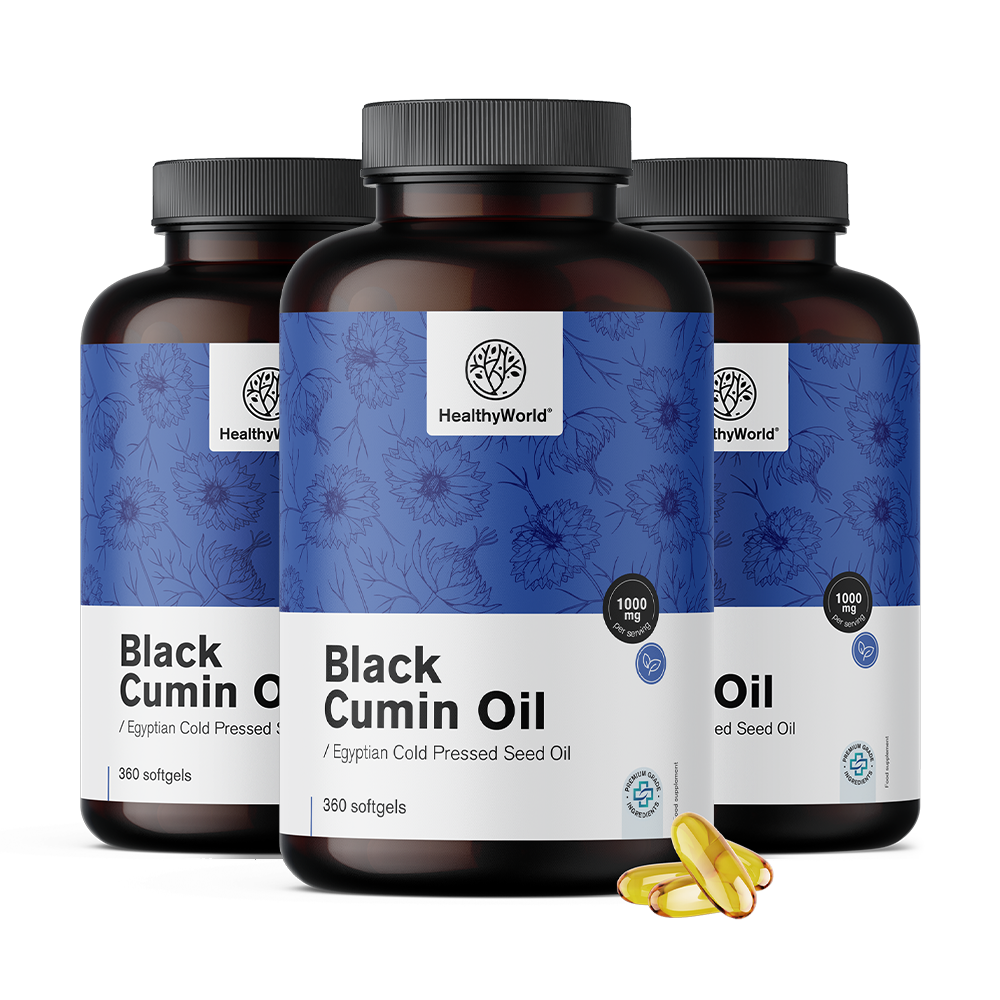 Aceite de comino negro 1000 mg