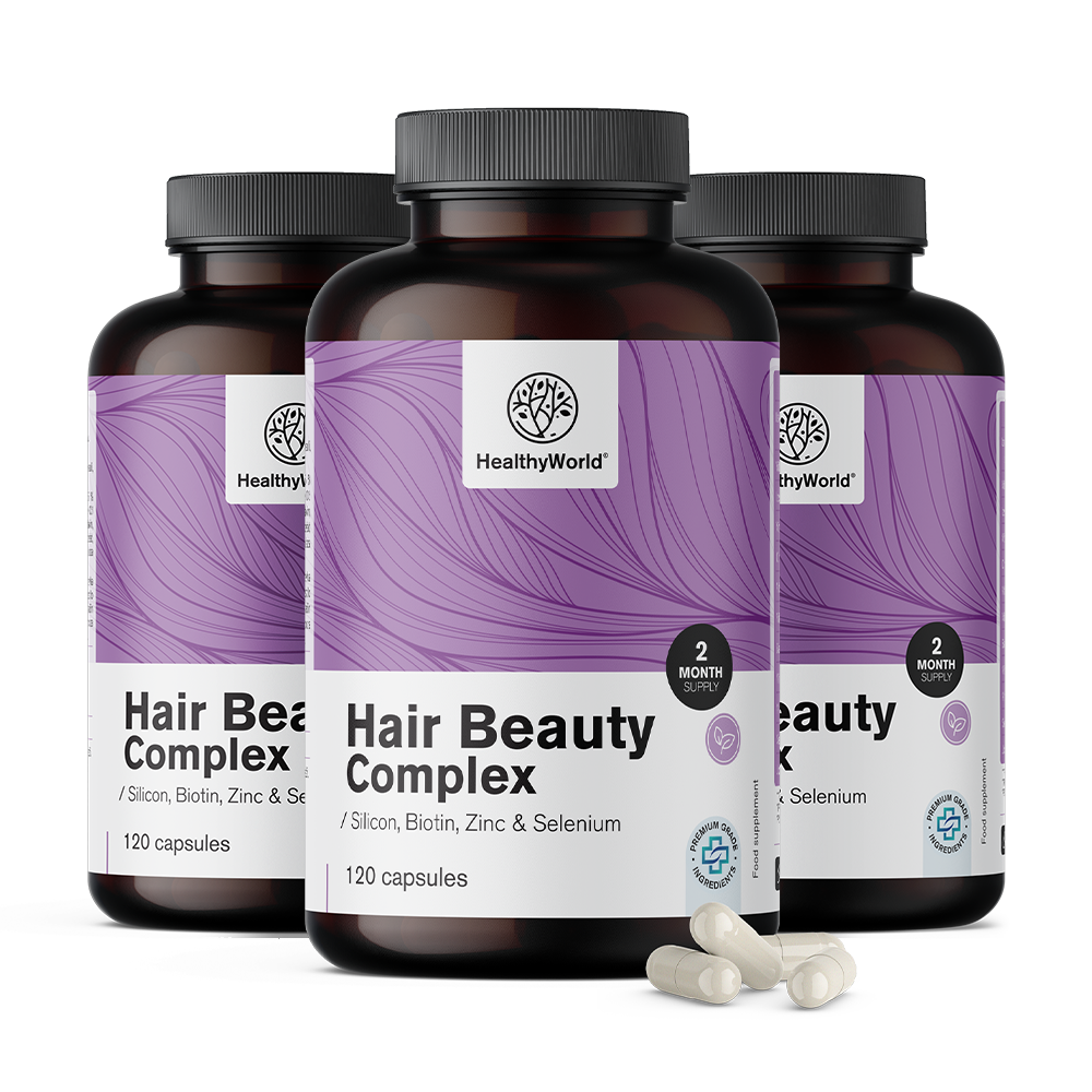 Complejo de belleza capilar - Vitaminas y minerales para el cabello