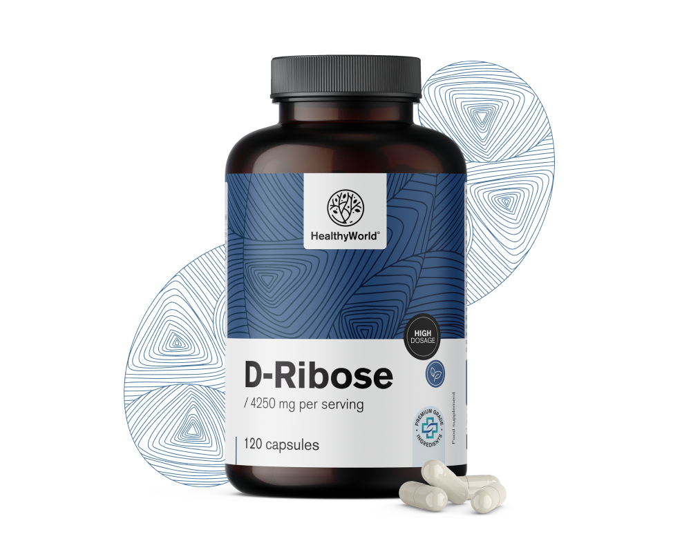 D-ribosa 850 mg