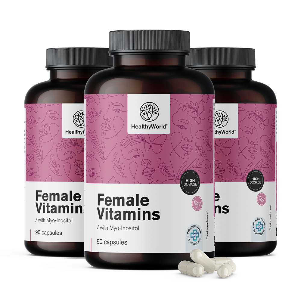 Vitaminas femeninas con mio-inositol
