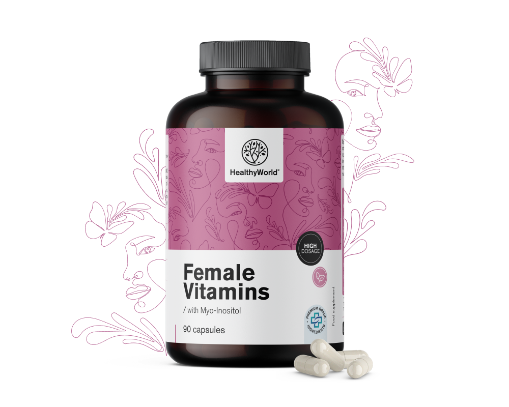 Vitaminas femeninas con mio-inositol