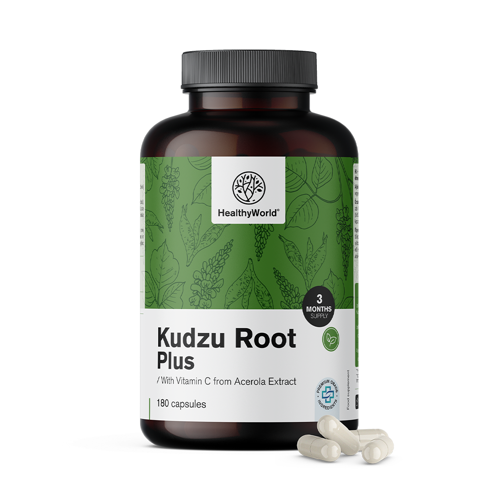 Complejo de Kudzu Plus con vitamina CComplejo de Kudzu Plus con vitamina C