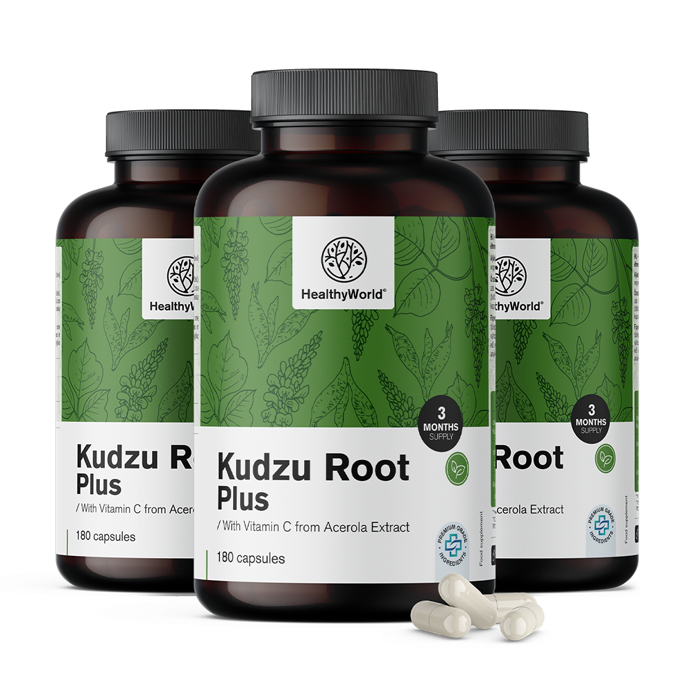 Complejo de Kudzu Plus con vitamina CComplejo de Kudzu Plus con vitamina C