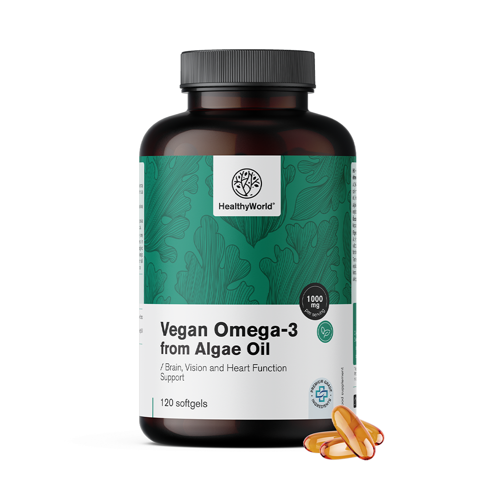 Omega-3 vegano 1000 mg – de algas
