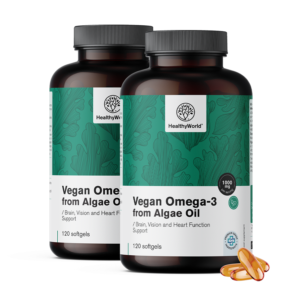Omega-3 vegano 1000 mg – de algas